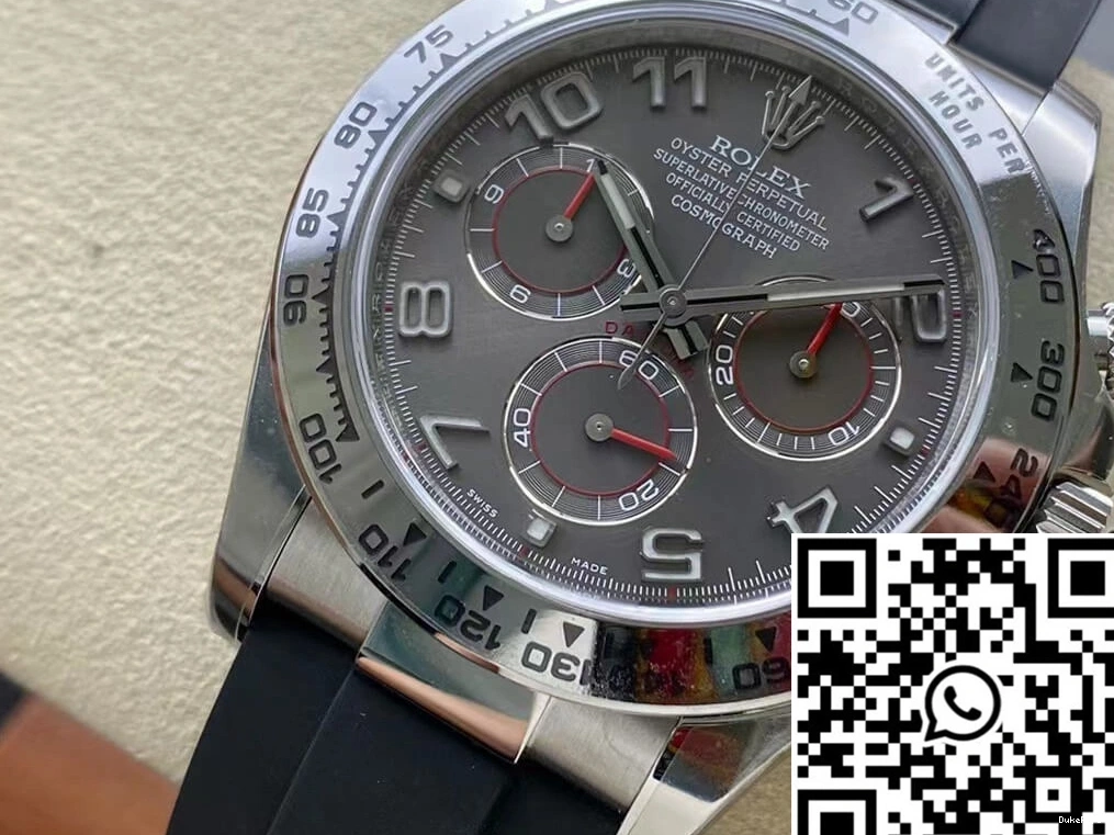 Cosmograph Rolex Daytona Clean Factory Dial Grey 116519-0104 0228